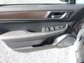 2017 Subaru Legacy Slate Black Interior Door Panel Photo
