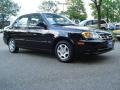 Ebony Black - Accent GLS Sedan Photo No. 7