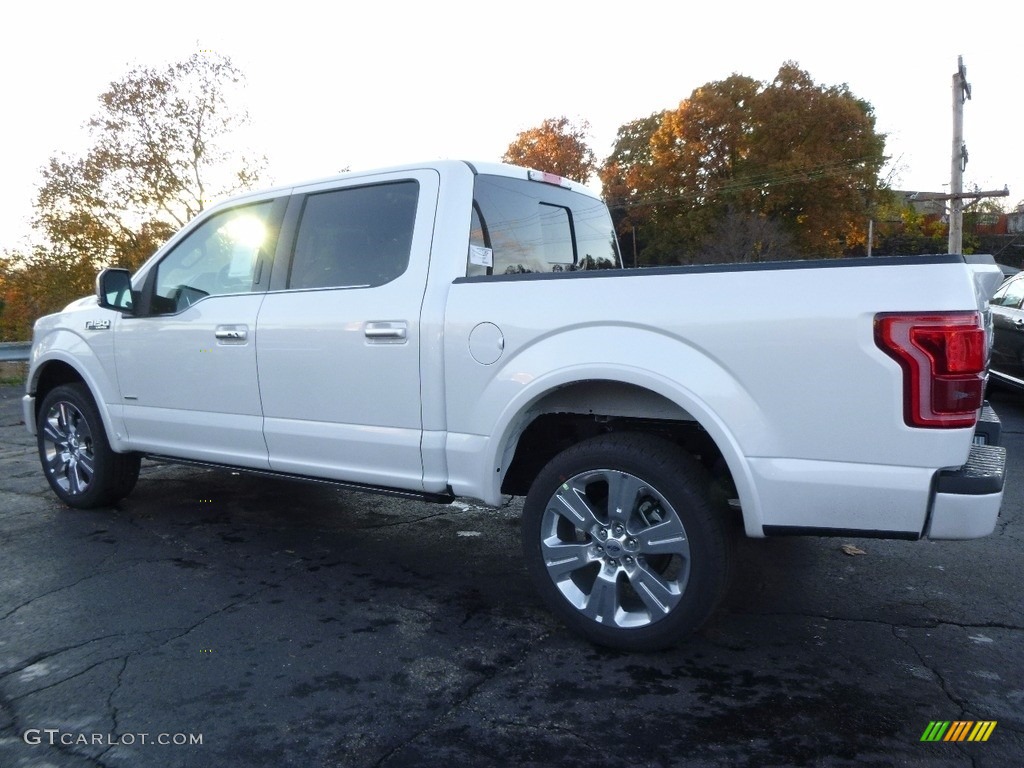 2016 F150 Limited SuperCrew 4x4 - White Platinum / Limited Mojave photo #3