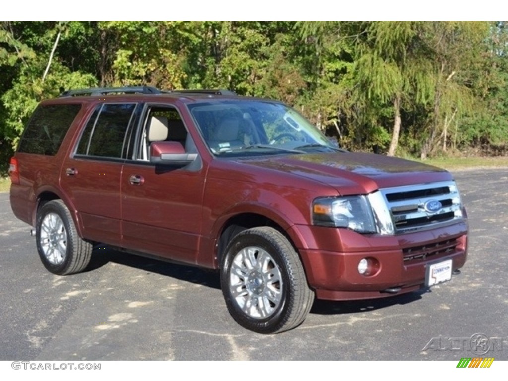 Royal Red Metallic Ford Expedition