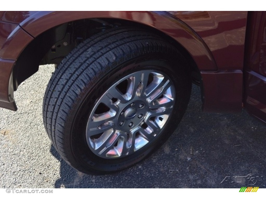2011 Expedition Limited 4x4 - Royal Red Metallic / Stone photo #16