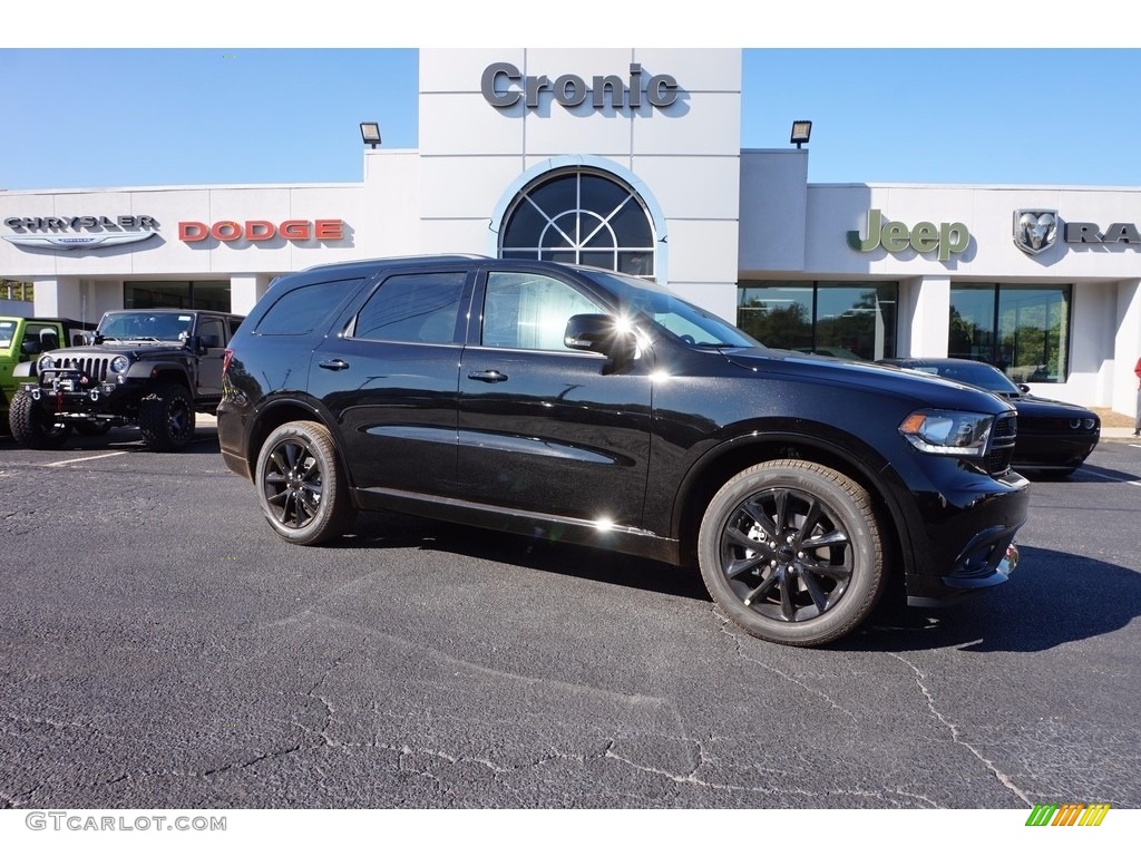 2017 Durango GT - DB Black Crystal / Black photo #1