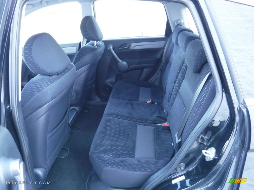 2009 CR-V EX 4WD - Crystal Black Pearl / Black photo #16