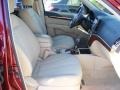 2007 Dark Cherry Red Hyundai Santa Fe GLS  photo #17