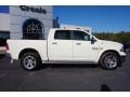 Pearl White - 1500 Laramie Crew Cab 4x4 Photo No. 8