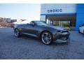 2017 Nightfall Gray Metallic Chevrolet Camaro LT Convertible 50th Anniversary  photo #1