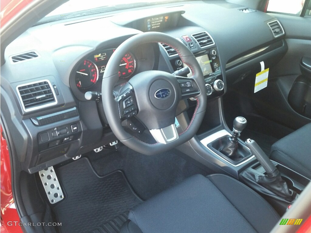2017 WRX  - Pure Red / Carbon Black photo #7