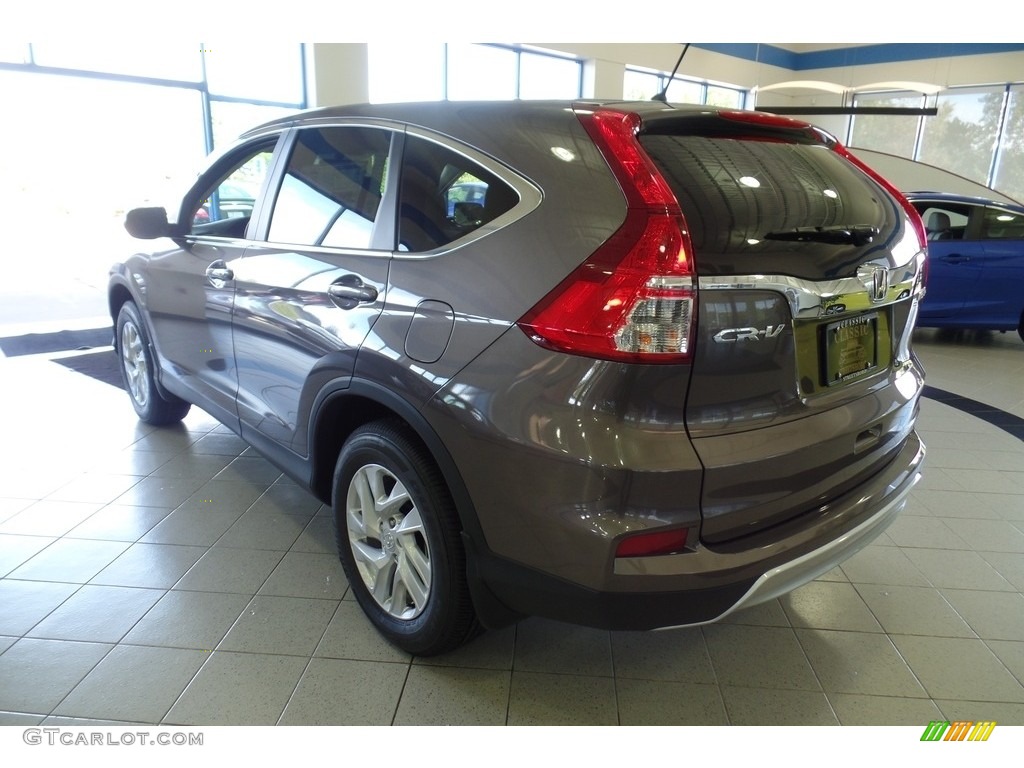 2016 CR-V EX AWD - Urban Titanium Metallic / Black photo #2