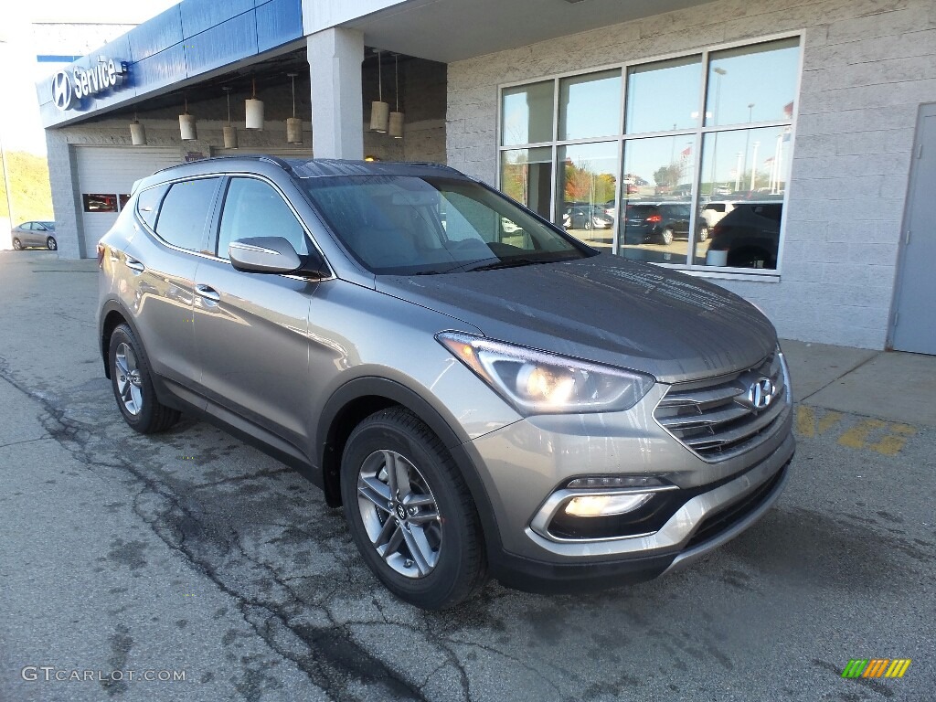 2017 Santa Fe Sport AWD - Mineral Gray / Gray photo #1