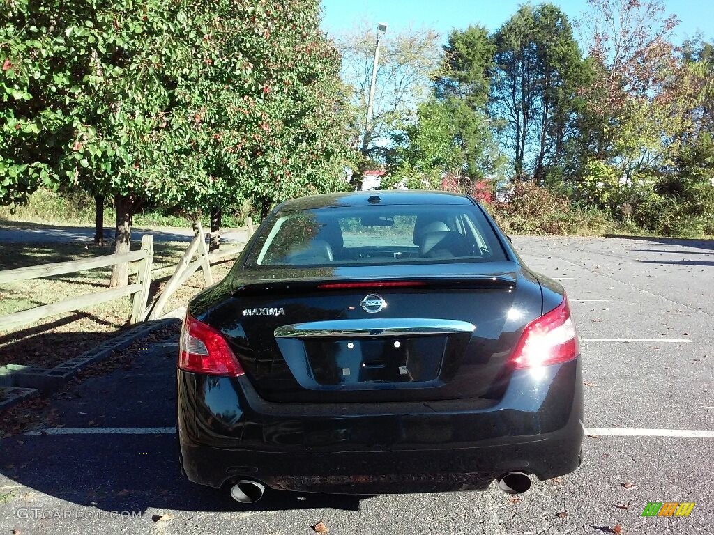 2010 Maxima 3.5 S - Crimson Black / Charcoal photo #7