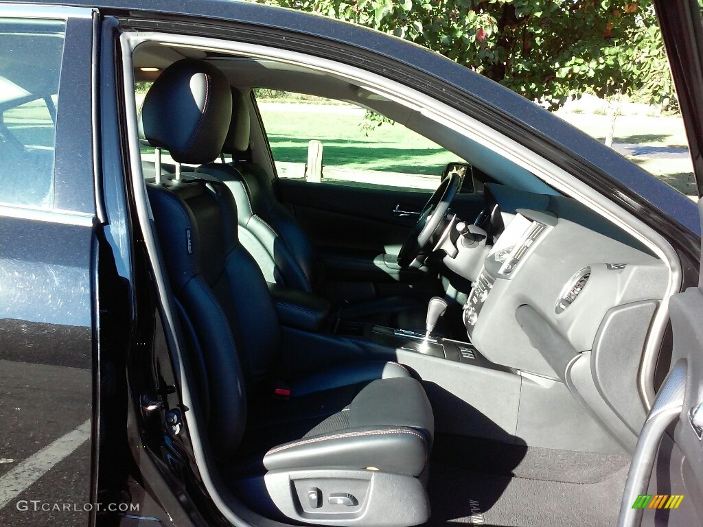 2010 Maxima 3.5 S - Crimson Black / Charcoal photo #13