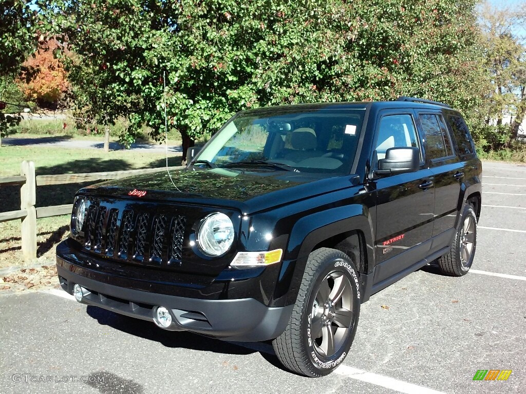 2017 Patriot 75th Anniversary Edition 4x4 - Black / Black/Light Frost photo #2