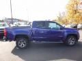 2016 Laser Blue Chevrolet Colorado Z71 Crew Cab 4x4  photo #4