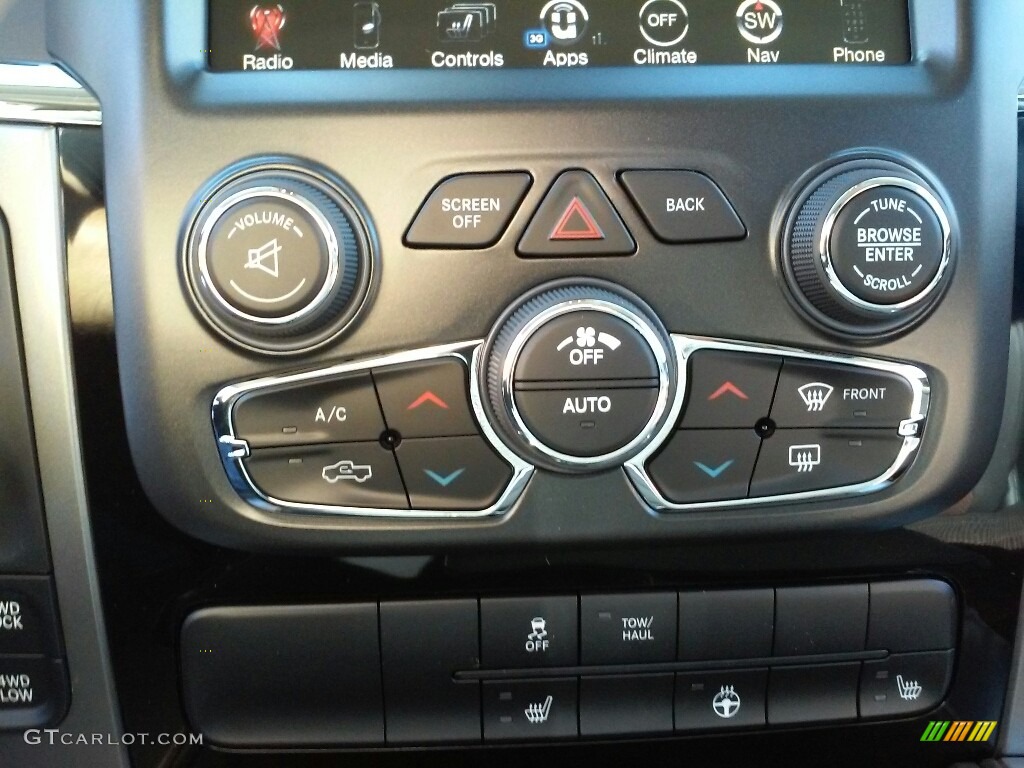 2017 Ram 1500 Sport Crew Cab 4x4 Controls Photo #116820330