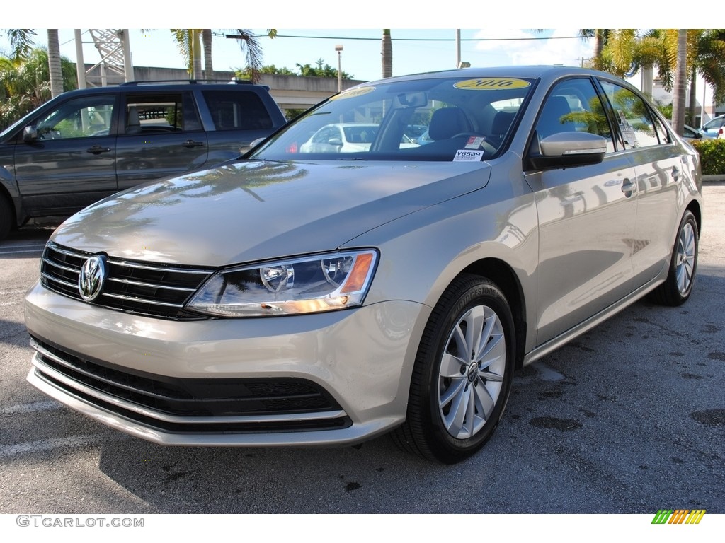 2016 Jetta SE - Moonrock Silver Metallic / Titan Black photo #5