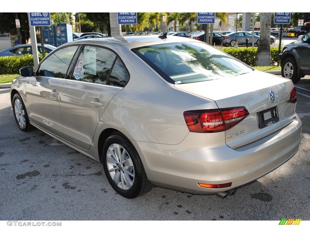 2016 Jetta SE - Moonrock Silver Metallic / Titan Black photo #6