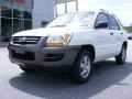 2008 Clear White Kia Sportage LX  photo #2