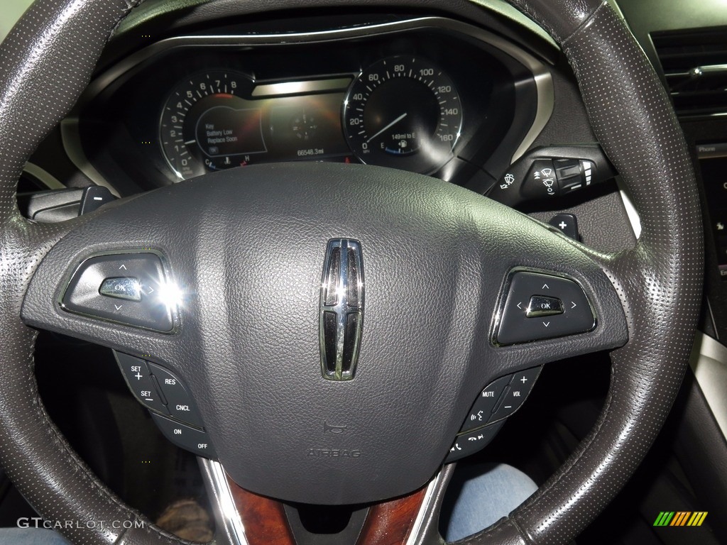 2014 MKZ FWD - Sterling Gray / Charcoal Black photo #12