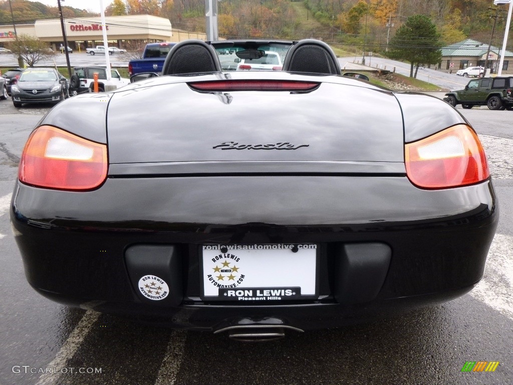 2000 Boxster  - Black / Black photo #4
