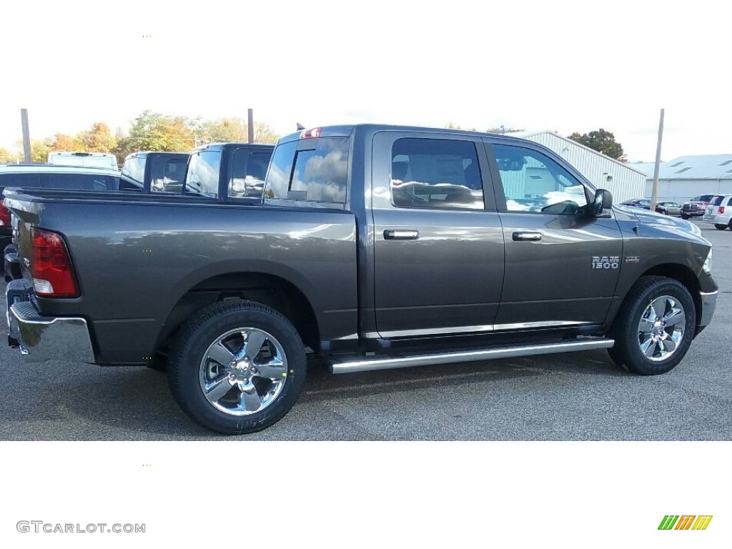 Granite Crystal Metallic 2017 Ram 1500 Big Horn Crew Cab 4x4 Exterior Photo #116824599