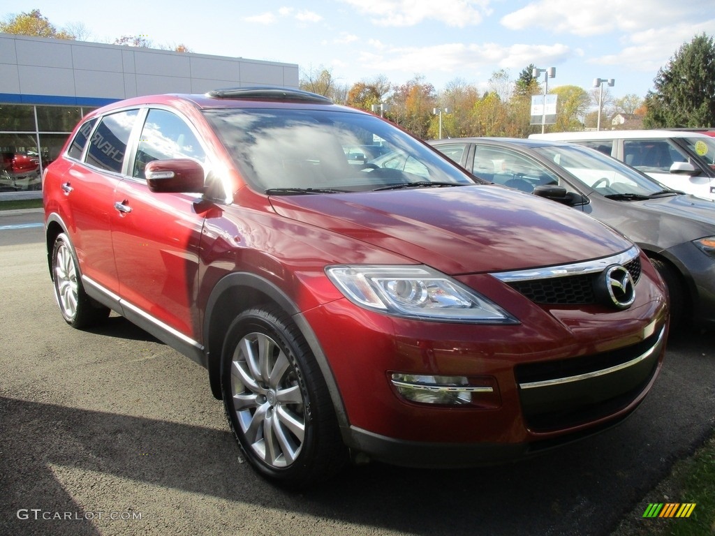2008 CX-9 Touring AWD - Copper Red Mica / Sand photo #3
