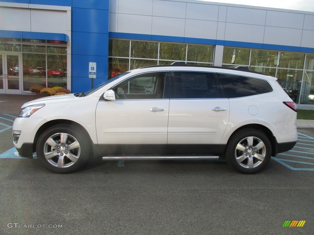 2017 Traverse Premier AWD - Iridescent Pearl Tricoat / Ebony photo #2