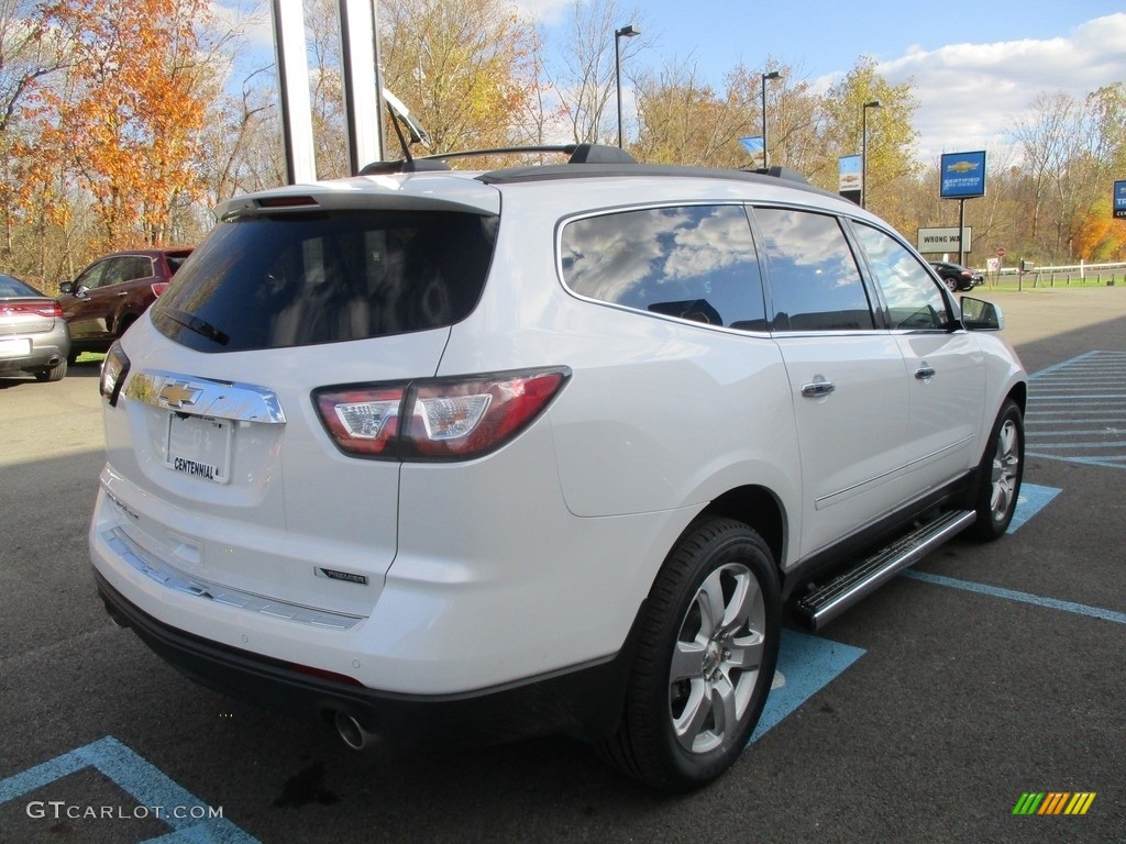 2017 Traverse Premier AWD - Iridescent Pearl Tricoat / Ebony photo #7