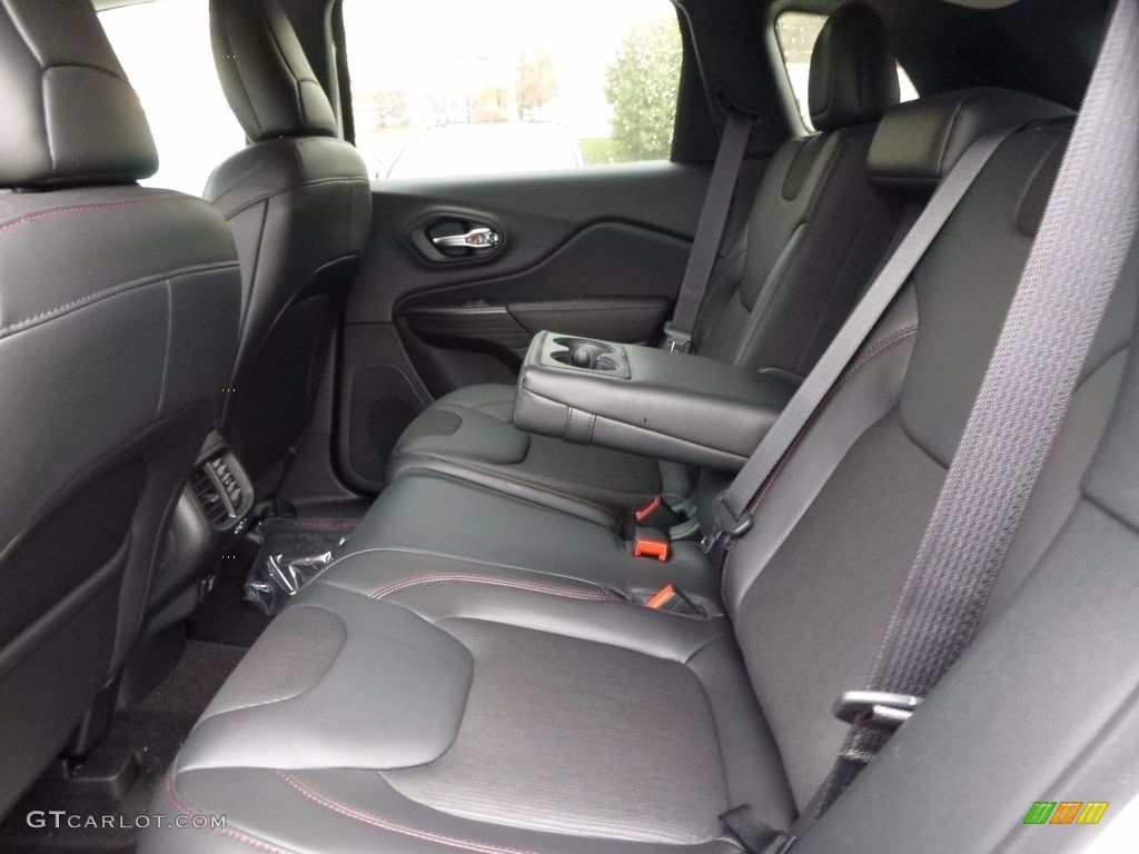 2017 Jeep Cherokee Trailhawk 4x4 Rear Seat Photo #116826186