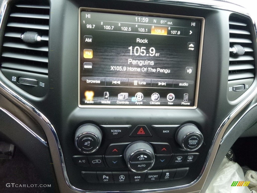 2017 Grand Cherokee Limited 4x4 - Bright White / Black photo #20