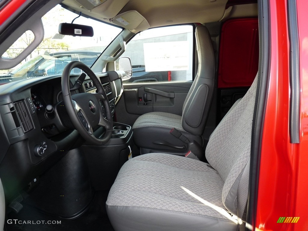Medium Pewter Interior 2017 GMC Savana Van 2500 Cargo Photo #116827332