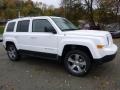 2017 Bright White Jeep Patriot Latitude 4x4  photo #7