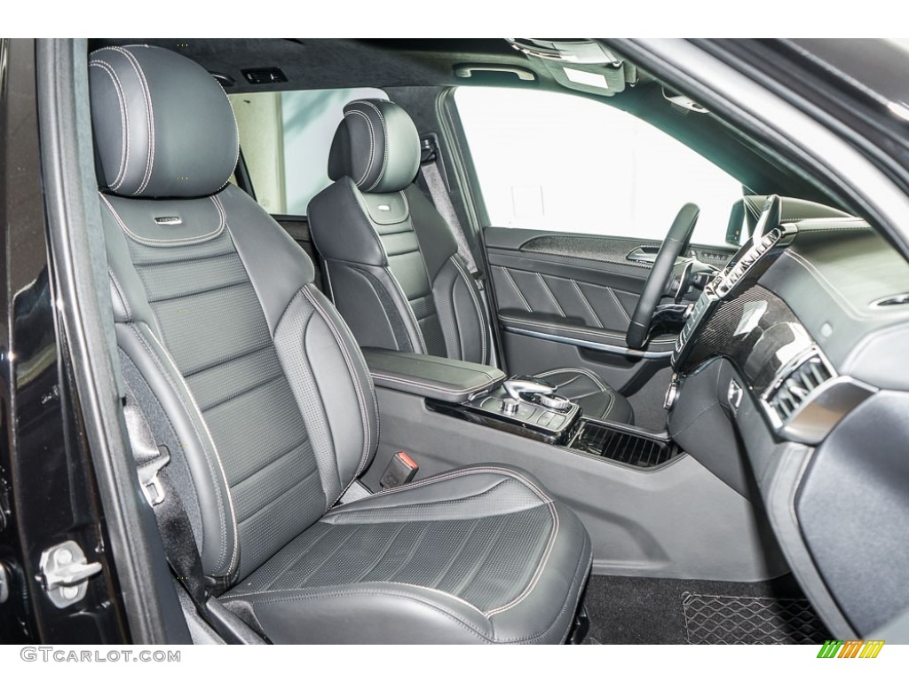 Black Interior 2017 Mercedes-Benz GLS 63 AMG 4Matic Photo #116829450