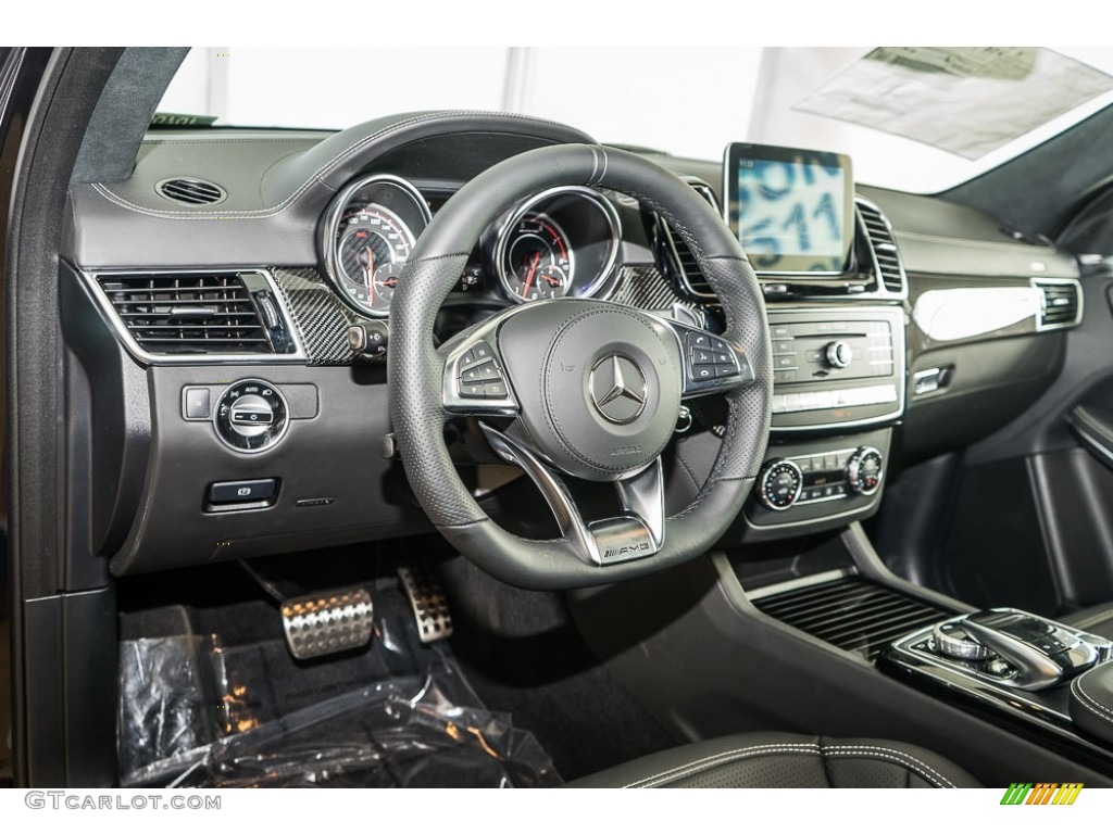 2017 Mercedes-Benz GLS 63 AMG 4Matic Black Dashboard Photo #116829516