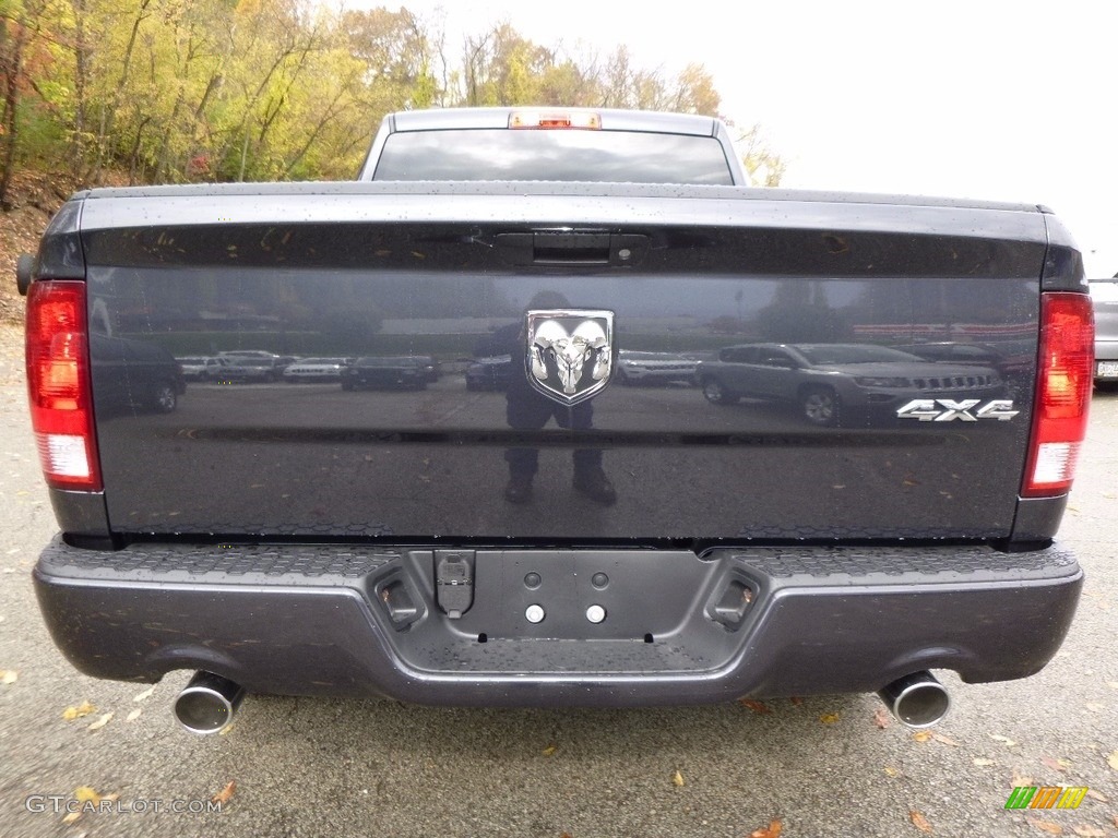 2017 1500 Express Quad Cab 4x4 - Maximum Steel Metallic / Black/Diesel Gray photo #4
