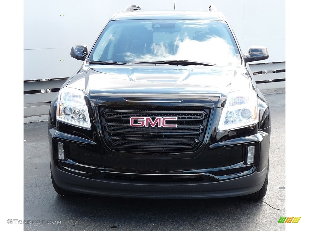 Onyx Black 2017 GMC Terrain SLE AWD Exterior Photo #116829537