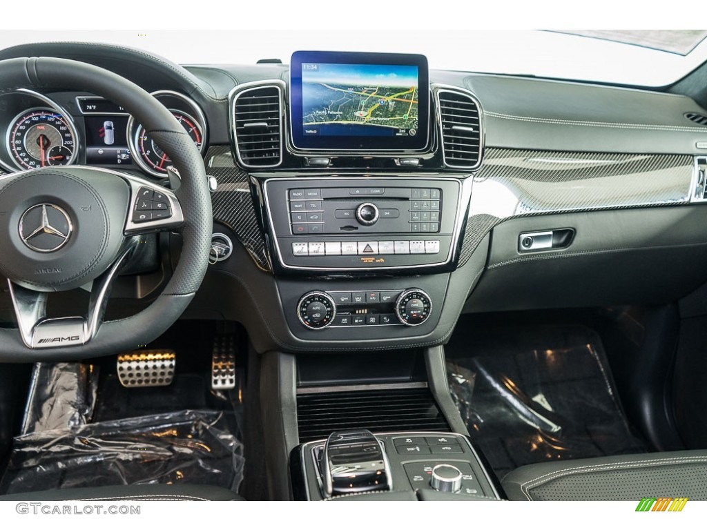 2017 Mercedes-Benz GLS 63 AMG 4Matic Black Dashboard Photo #116829573