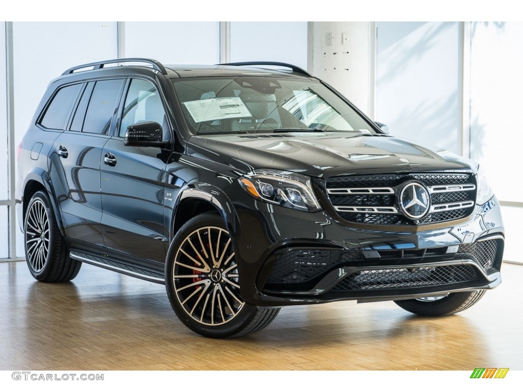 Obsidian Black Metallic 2017 Mercedes-Benz GLS 63 AMG 4Matic Exterior Photo #116829651