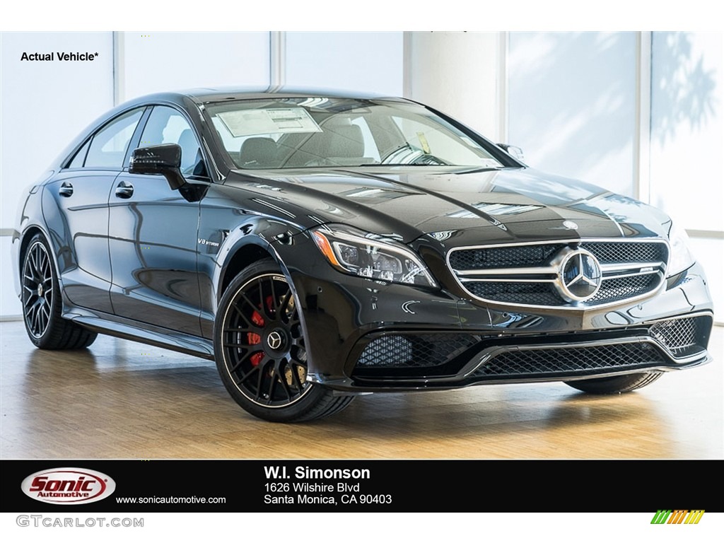 2017 CLS AMG 63 S 4Matic Coupe - Obsidian Black Metallic / Black photo #1