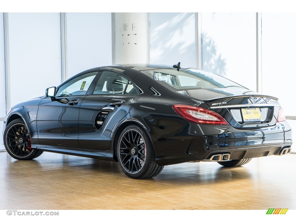 2017 CLS AMG 63 S 4Matic Coupe - Obsidian Black Metallic / Black photo #3