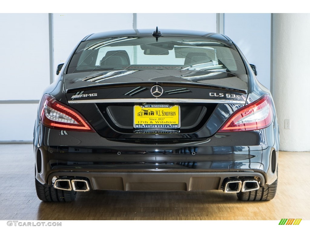 2017 CLS AMG 63 S 4Matic Coupe - Obsidian Black Metallic / Black photo #4