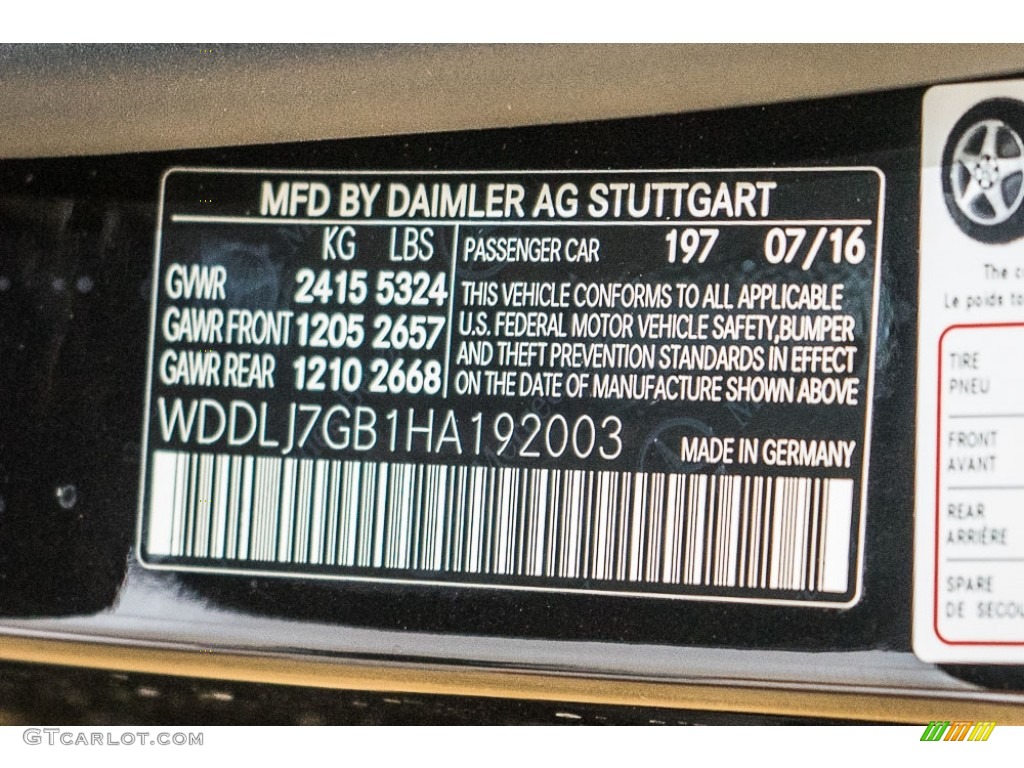 2017 CLS AMG 63 S 4Matic Coupe - Obsidian Black Metallic / Black photo #6