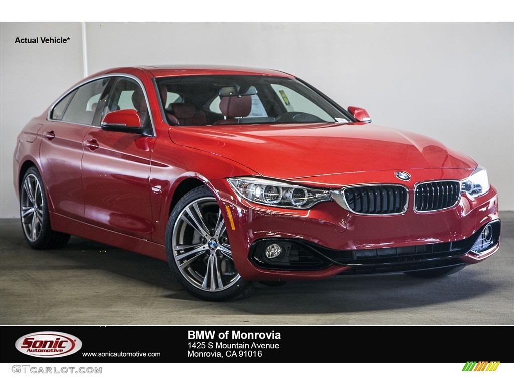 2017 4 Series 440i Gran Coupe - Melbourne Red Metallic / Coral Red photo #1