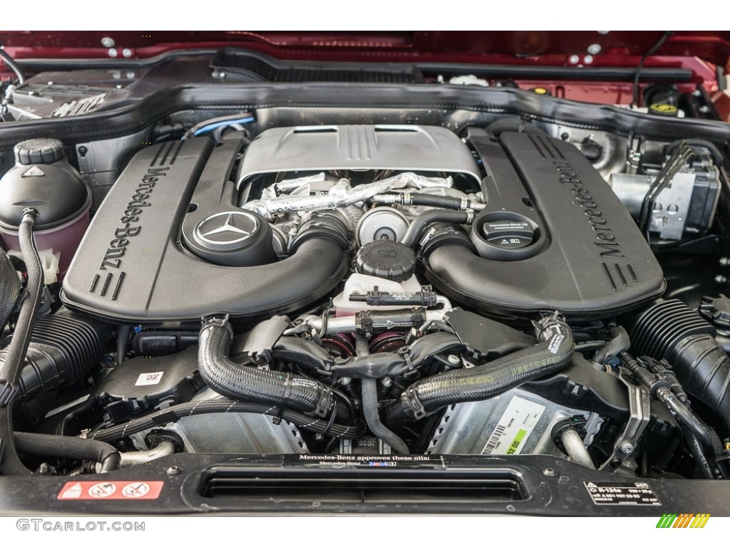2016 Mercedes-Benz G 550 4.0 Liter DI biturbo DOHC 32-Valve VVT V8 Engine Photo #116830455