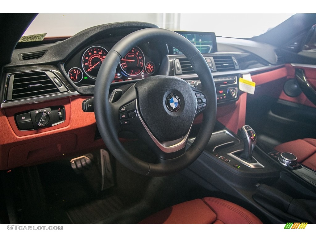 2017 4 Series 440i Gran Coupe - Melbourne Red Metallic / Coral Red photo #6