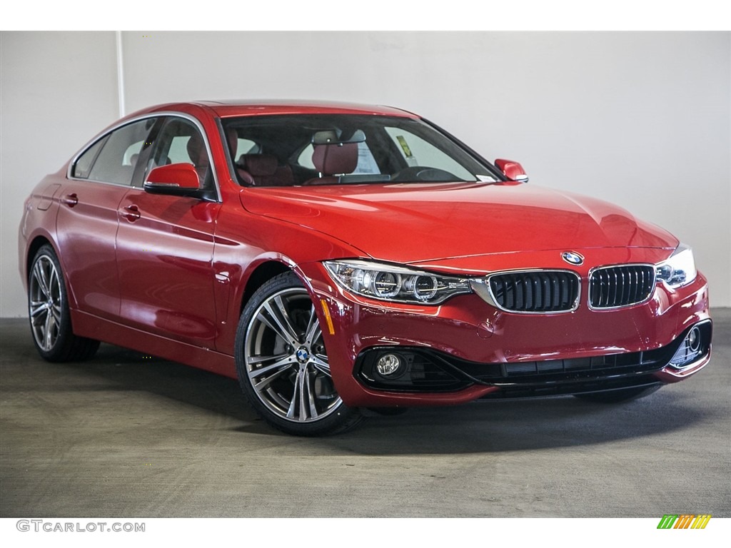 2017 4 Series 440i Gran Coupe - Melbourne Red Metallic / Coral Red photo #12
