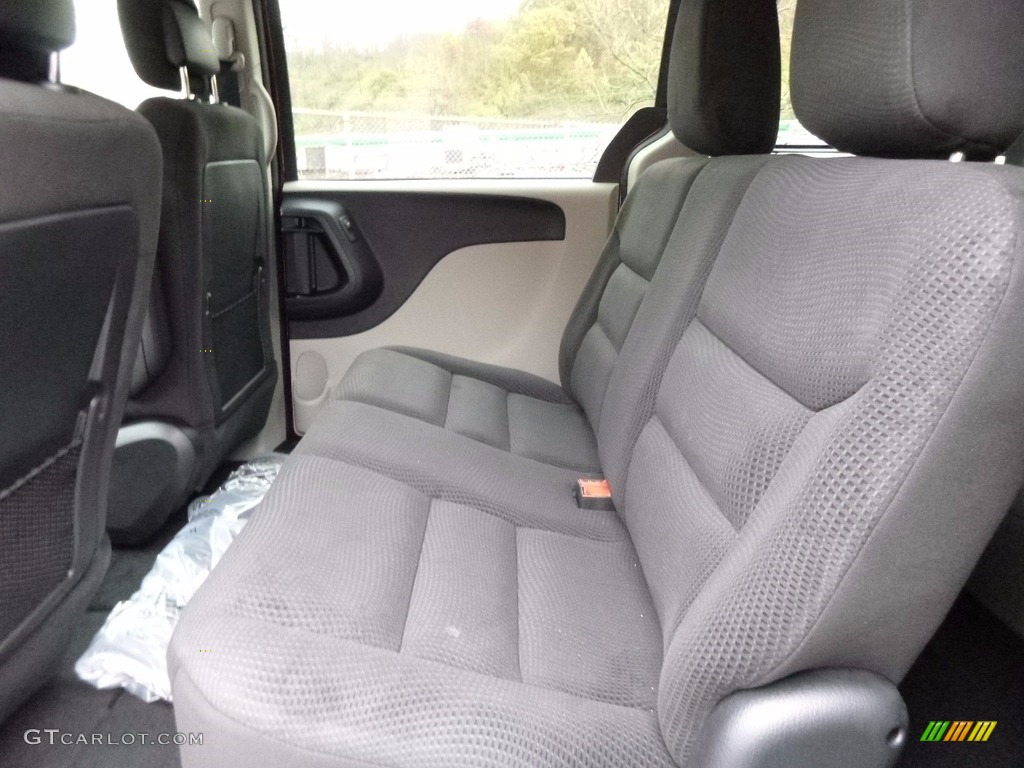 Black/Light Graystone Interior 2017 Dodge Grand Caravan SE Photo #116831004