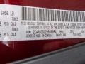  2017 Grand Caravan SE Octane Red Color Code PRV