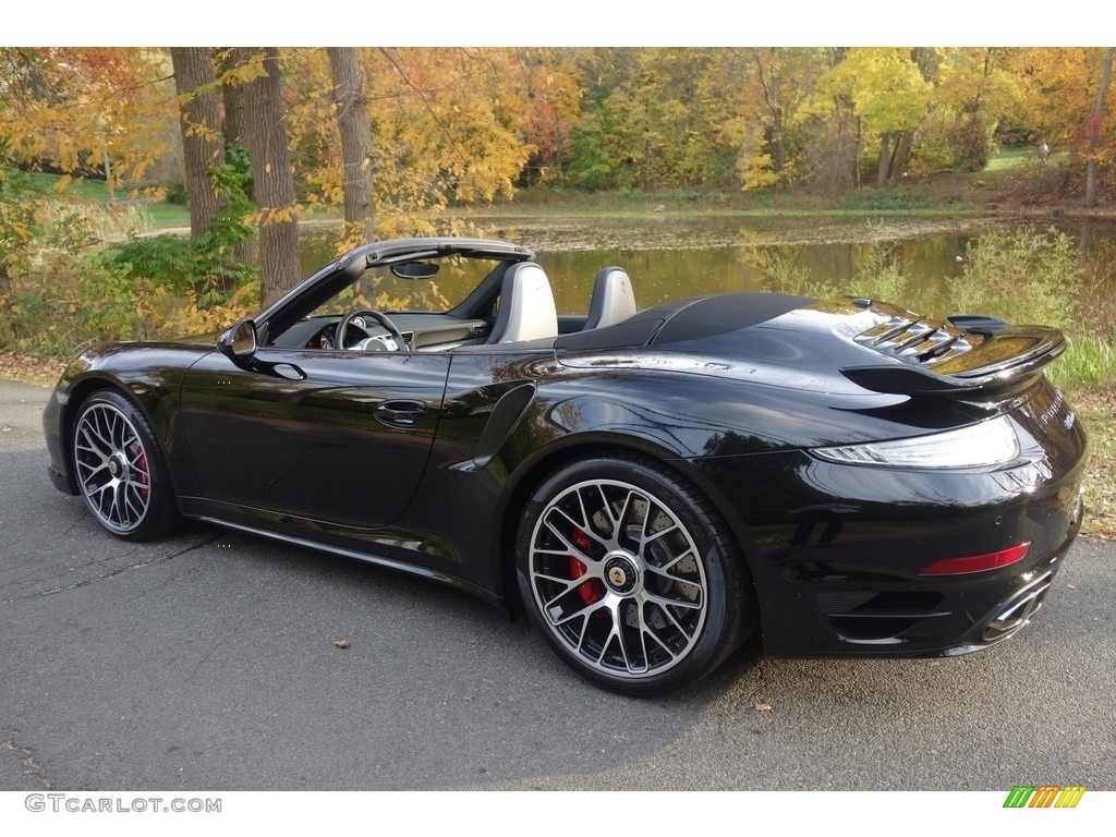 Black 2015 Porsche 911 Turbo Cabriolet Exterior Photo #116831163