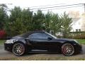 Black 2015 Porsche 911 Turbo Cabriolet Exterior