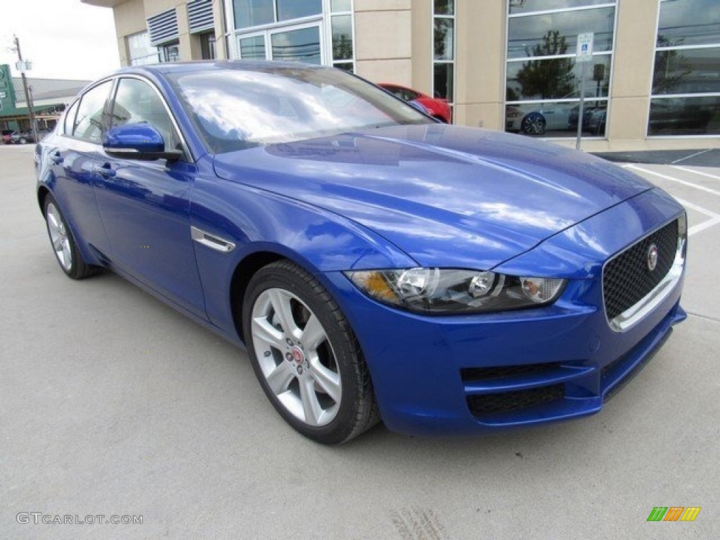 Caesium Blue 2017 Jaguar XE 25t Premium Exterior Photo #116831556